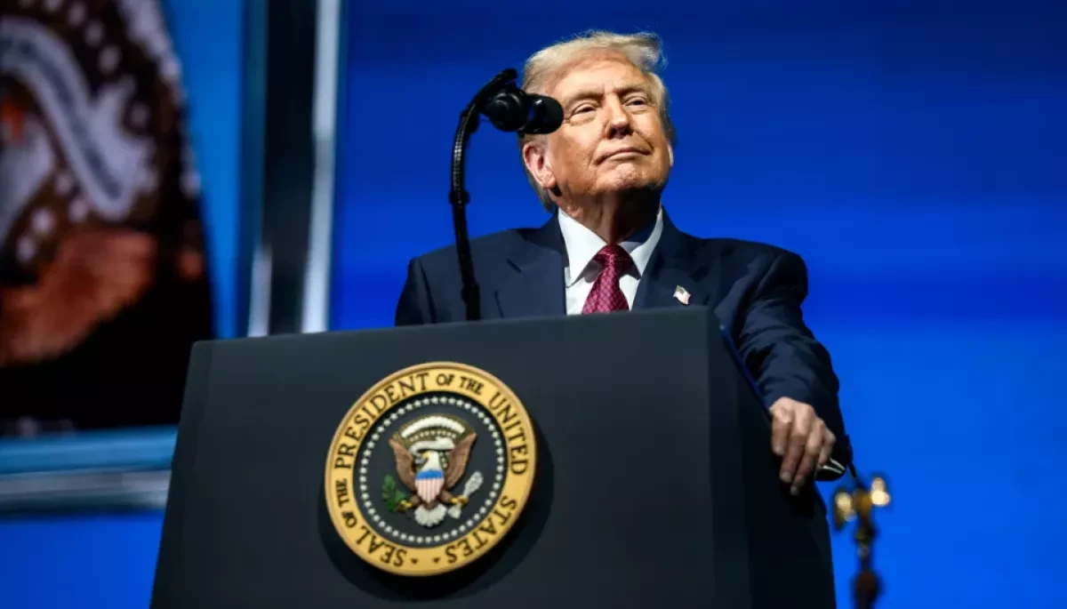 Дописи зі згадкою Трампа в телеграмі мали найбільші охоплення серед медійних персон у 2025 році, &mdash; Telemetrio