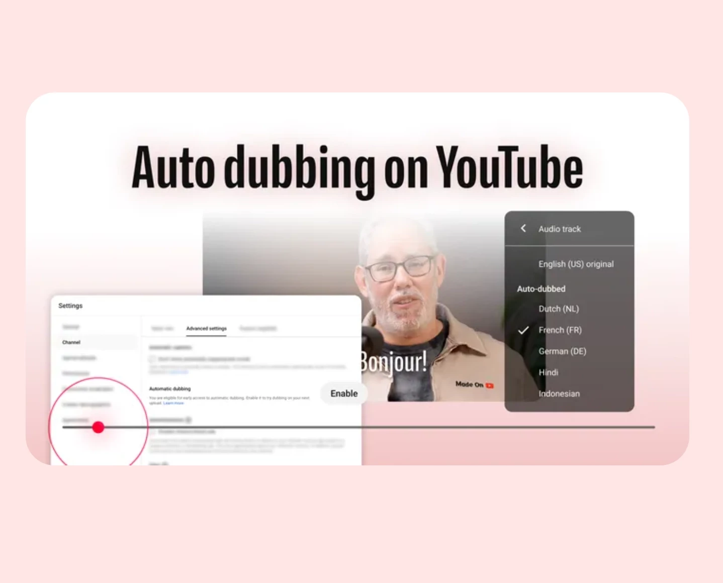 Ютуб розширив функцію автоматичного дубляжу по всьому світу