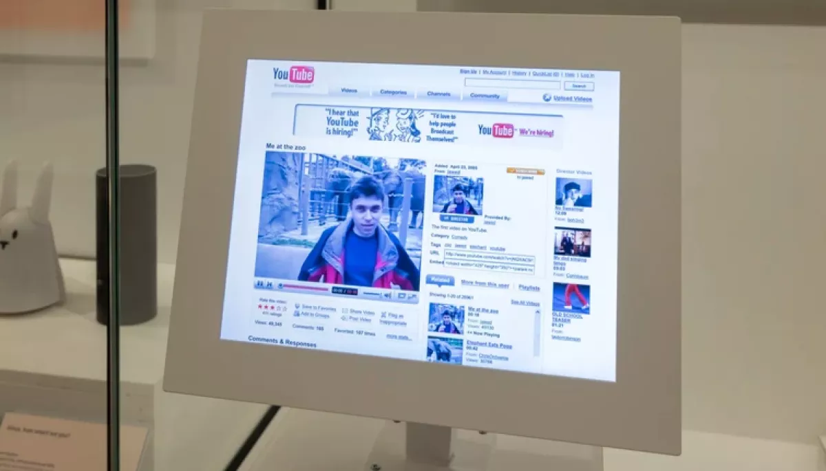 Перше відео на ютубі потрапило до колекції лондонського музею