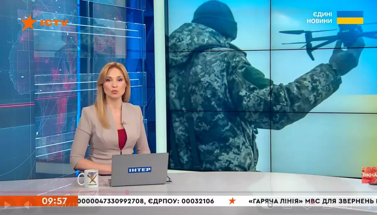 Моніторинг телемарафону &laquo;Єдині новини&raquo; й ефіру Першого каналу Суспільного за 21&mdash;22 квітня