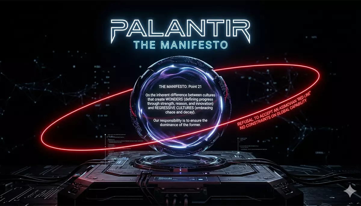 Від коду до ідеології: як маніфест Palantir нормалізує технофашизм і переписує архітектуру влади