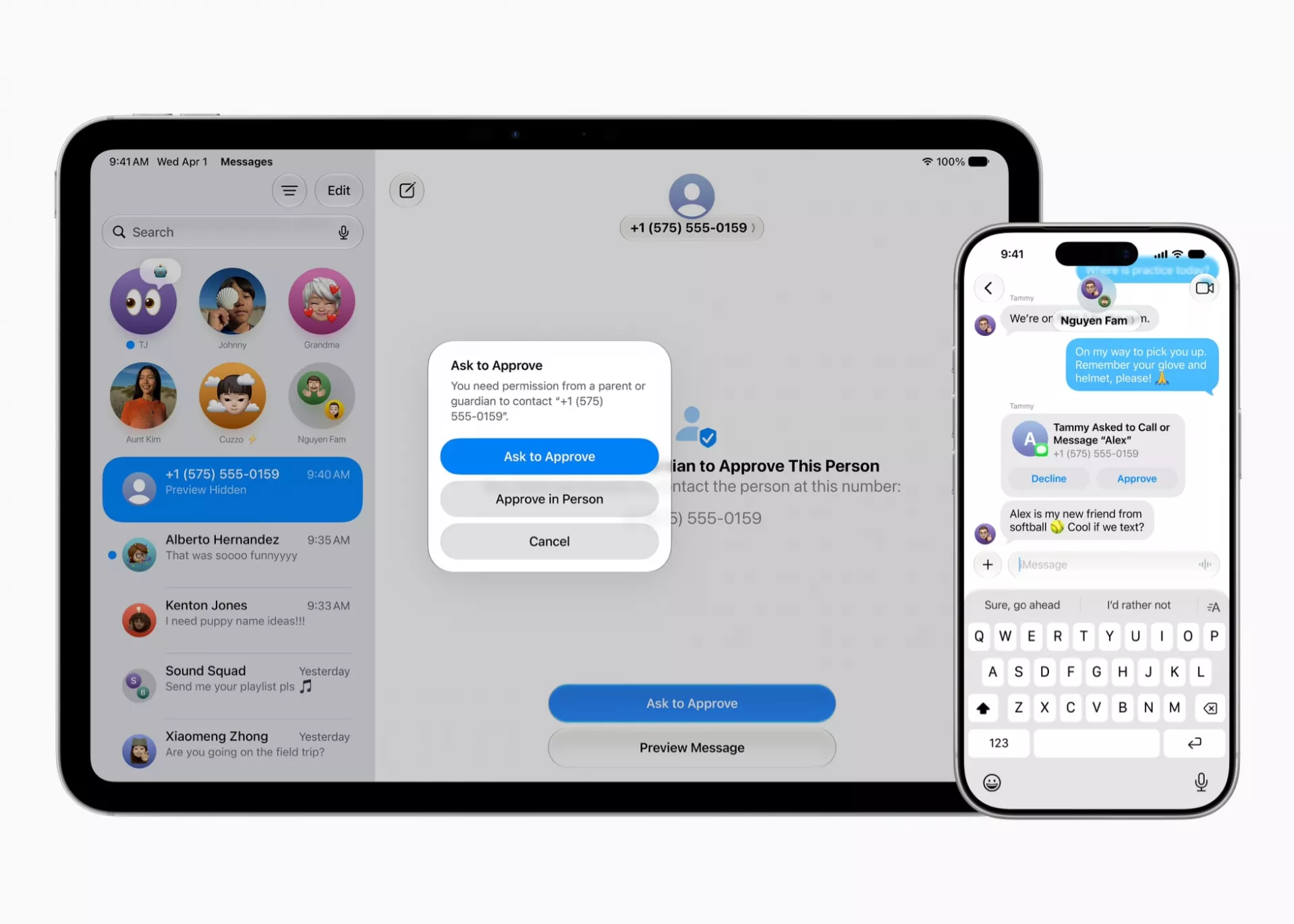 Контроль контактів і блокування медіафайлів: Apple оновила функції безпеки для дітей