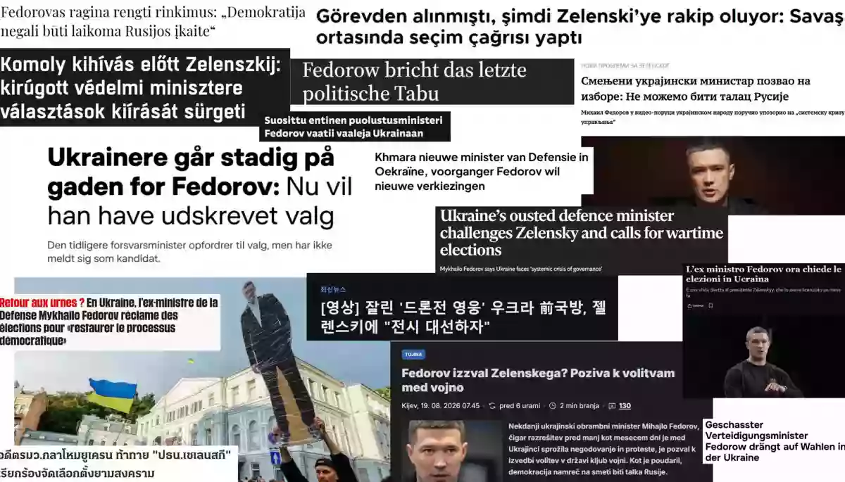 «Вибухове звернення». Як світова преса пише про заклики Михайла Федорова до проведення виборів
