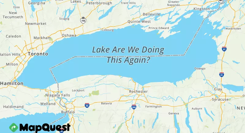 MapQuest очолив рейтинг навігаційних додатків у США після відмови перейменувати озеро Онтаріо