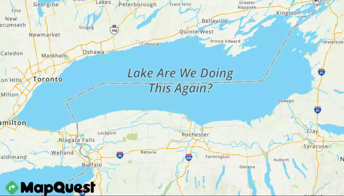 MapQuest очолив рейтинг навігаційних додатків у США після відмови перейменувати озеро Онтаріо